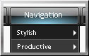 Vista Drop Down Menu icon